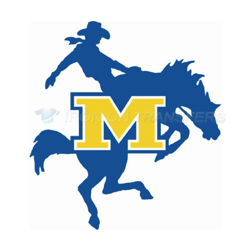 McNeese State Cowboys Logo T-shirts Iron On Transfers N5012